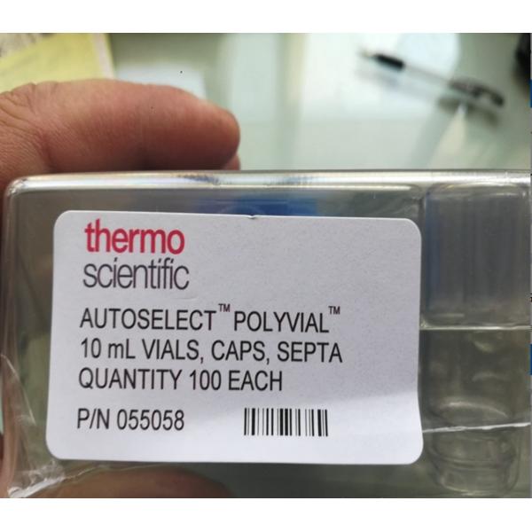 Dionex AS-AP 自動進樣器樣品瓶套件，帶蓋和隔墊 055058